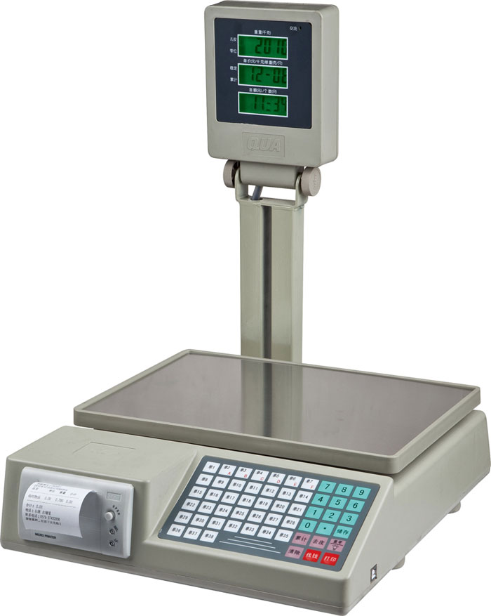 Printing computing scale 806