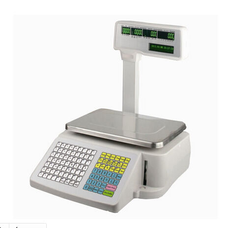 Electronic price computing barcode scale